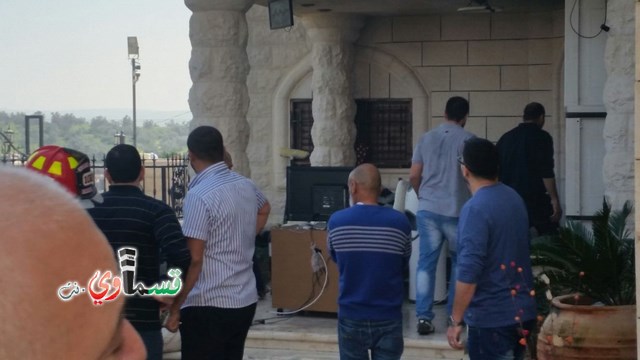 كفر قاسم : اندلاع حريق بأحد البيوت شمالي المدينة بدون اصابات